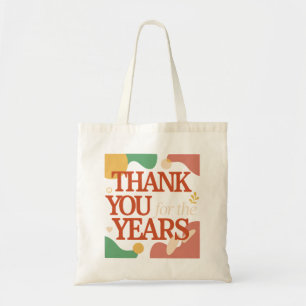 Bolso De Tela Gracias por los Años - Regalo del Día de San Valen