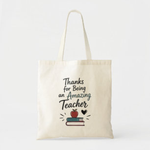 Bolso De Tela Gracias por ser un maestro increíble