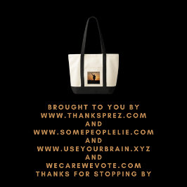 Bolso De Tela Gracias Presidente Joe Biden