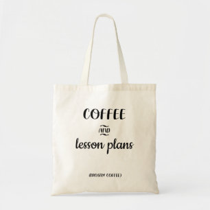Bolso De Tela gracias profesor regalo profesor café y clases