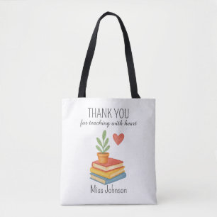 Bolso De Tela Gracias Profesor - Sincera gratitud