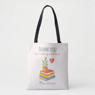 Bolso De Tela Gracias Profesor - Sincera gratitud