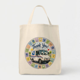 Bolso De Tela Gracias trabajadores postales