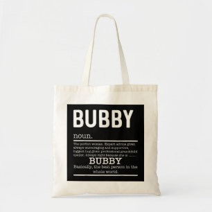 Bolso De Tela Graciosa definición de Bubby Abuela Madre Día Rega