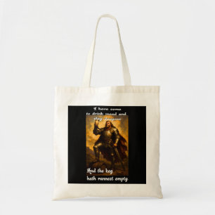 Bolso De Tela Gracioso arte de fantasía con humor de dragón que
