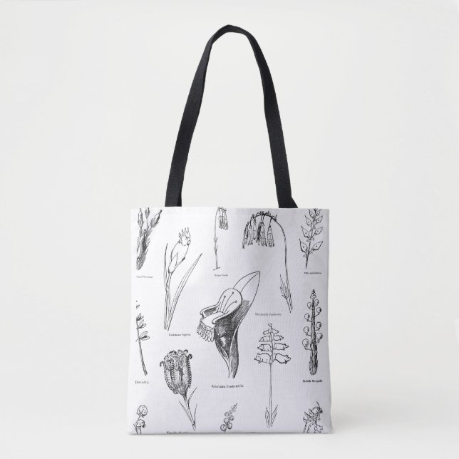 Bolso De Tela Gracioso botany tote bag (Anverso)