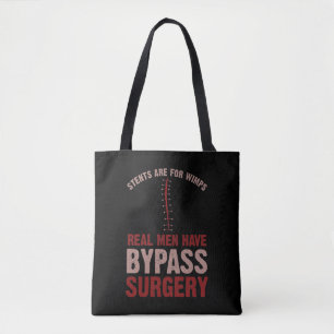 Bolso De Tela Gracioso Bypass Open Heart Surgery Recovery Gift