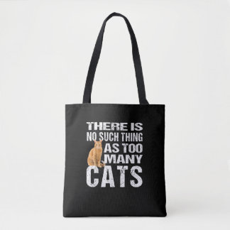 Bolso De Tela Gracioso Cat TShirt_ Nada De Tales Cats Como Demas
