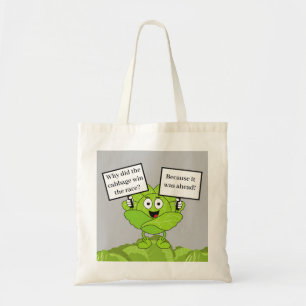 Bolso De Tela Gracioso Chiste de col de comida Tote Bag