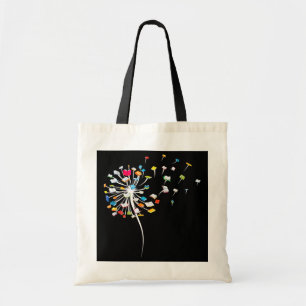 Bolso De Tela Gracioso Dandelion Books Regalo Para Leer Lover