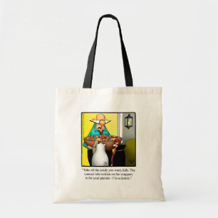 Bolso De Tela Gracioso Humor de Halloween Tote Bag Gift
