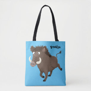 Bolso De Tela Gracioso ilustracion de personalizado de afeitar d