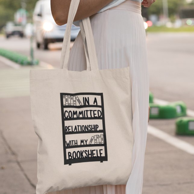 Bolso De Tela Gracioso lector de álbumes de biblioteca escritor  (Shop now and embrace your bookish love affair!)