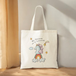 Bolso De Tela Gracioso, mi unicornio comió a mi hija en casa