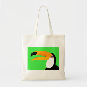 Bolso De Tela Gracioso personalizado cómico sonrisa de pájaro 