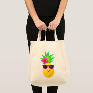 Bolso De Tela Gracioso piña tropical de verano
