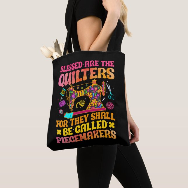 Bolso De Tela Gracioso Quilting Scoser regalos de la pila Quilte (Detalle)