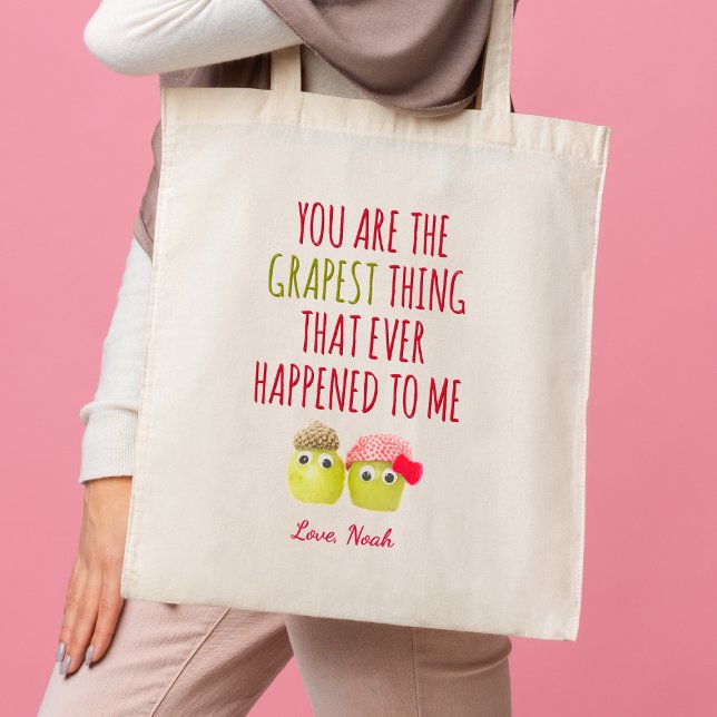 Bolso De Tela Gracioso regalo de El día de San Valentín Pun para (Subido por el creador)