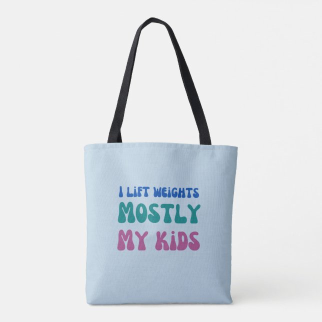 Bolso De Tela Gracioso regalo de mamá (Reverso)