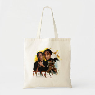Bolso De Tela Gracioso Regalo Para El Rapero Lil Tjay Hiphop Reg