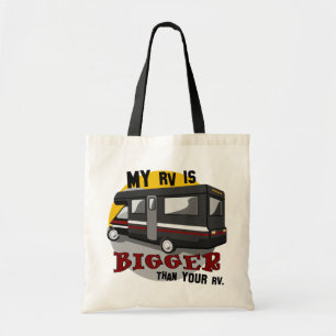 Bolso De Tela Gracioso RV Camping Tote Bag