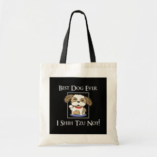 Bolso De Tela Gracioso Shih Tzu