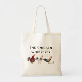 Bolso De Tela Gracioso Whisperer de pollo