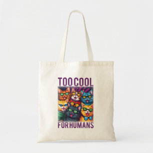 Bolso De Tela Graciosos Gatos Para Guay Para Los Humanos