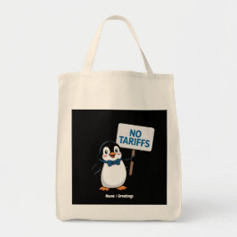 Bolso De Tela Graciosos pingüinos SIN TARIFAS Impuestos divertid