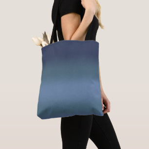 Bolso De Tela Gradiente azul marino moderno Espacio de galaxia a