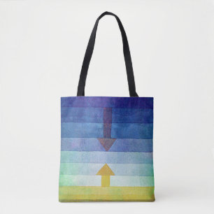 Bolso De Tela Gradiente con flecha, Paul Klee