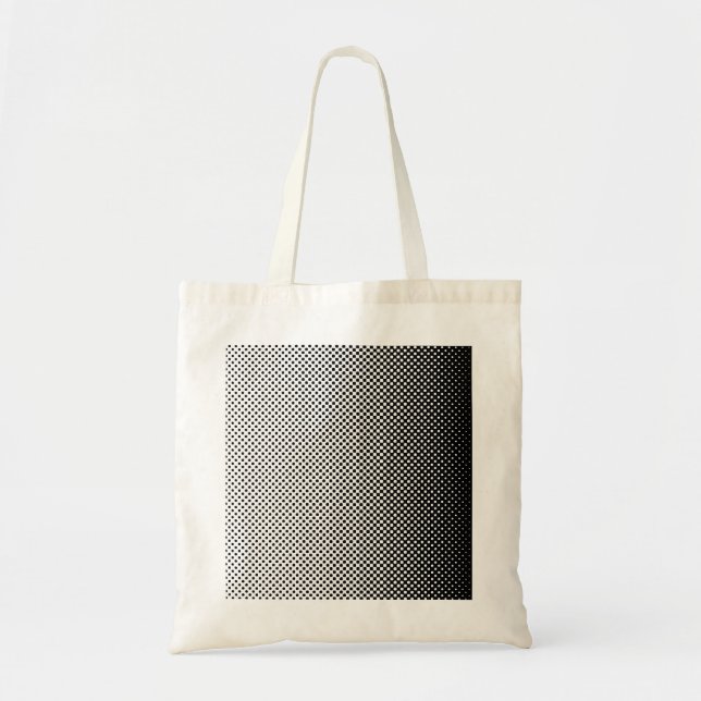 Bolso De Tela Gradiente de trama de semitono (Frente)