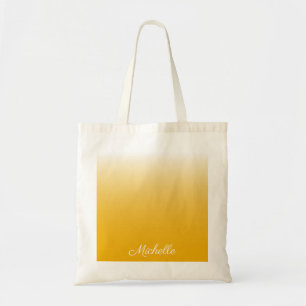 Bolso De Tela Gradiente personalizado amarillo oscuro