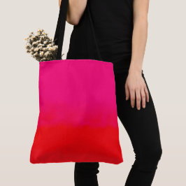 Bolso De Tela Gradiente rosa y Naranja