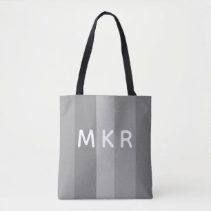 Bolso De Tela Grados monogramados