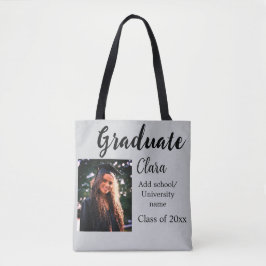 Bolso De Tela Graduación añadir clase de nombre de 20xx congrats