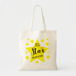Bolso De Tela Graduación de navidades de regalo de maestro estre