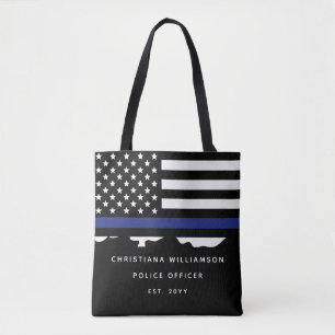Bolso De Tela Graduación en la Academia de Policía de personaliz