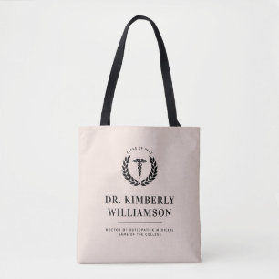 Bolso De Tela Graduación personalizada de la Escuela de Medicina