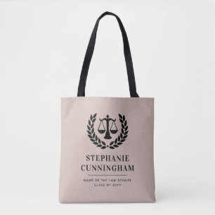 Bolso De Tela Graduación personalizada en la Facultad de Derecho