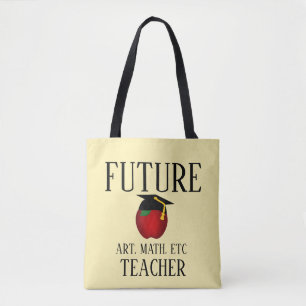 Bolso De Tela Graduación personalizada para profesores futuros