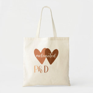 Bolso De Tela Graduación Phdiva Cute Melanated Doctora