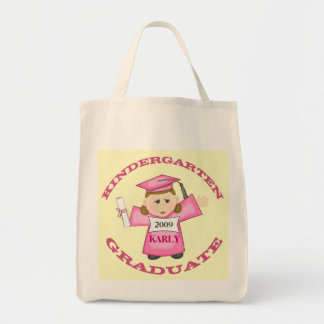 Bolso De Tela Graduado de encargo del chica de la guardería