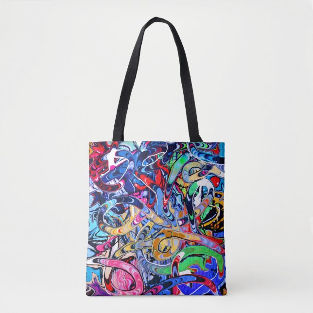Bolso De Tela Graffiti (Anverso)