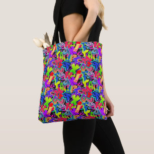 Bolso De Tela Graffiti