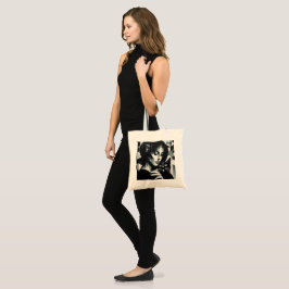 Bolso De Tela Graffiti Cat Lady