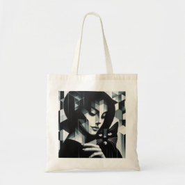Bolso De Tela Graffiti Cat Lady