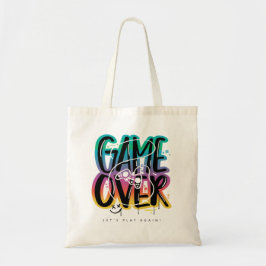 Bolso De Tela Graffiti de joystick de juego terminado para jugad