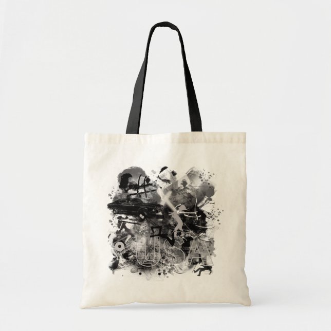 Bolso De Tela Graffiti Tote Bag (Frente)