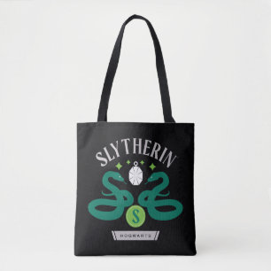 Bolso De Tela Gráfica de bloqueo de serpiente doble SLYTHERIN™ H